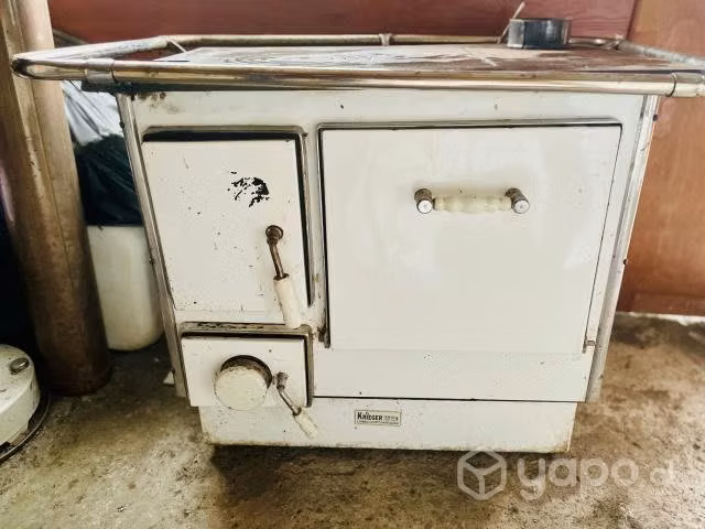 Cocina a leña combustión controlada