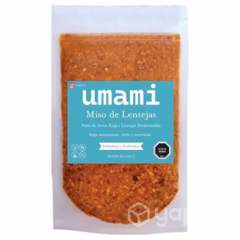 Miso chileno probiótico y Prebiotico fermento ntu