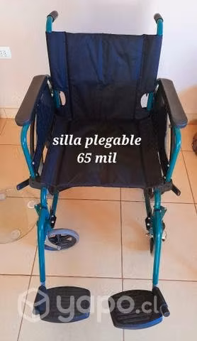Silla de ruedas plegable