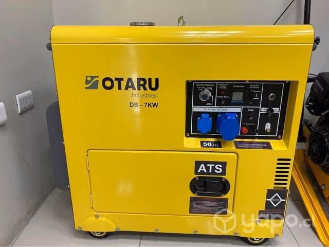 Generador Diesel 7kw Monofásico Insonorizado Otaru
