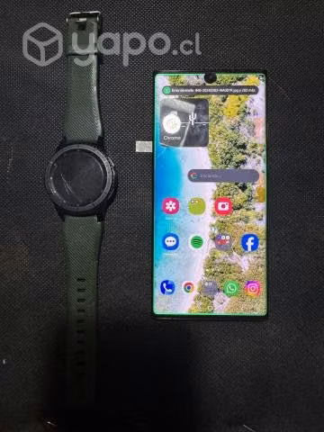 Samsung note 20 ultra más reloj y cargador