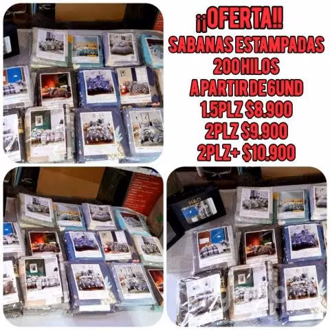 Sabanas estampadas 200 hilos