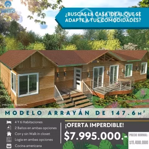 Arrayan 147.6 mts2