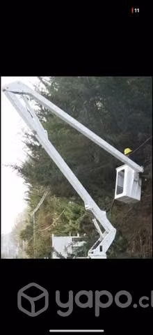 Elevador alza hombre grúa pluma hidro elevador