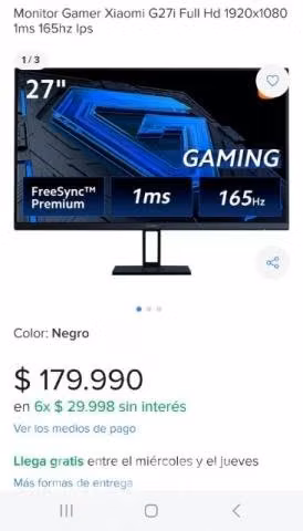 Monitor Gaming Premium g27i - Imagen 4