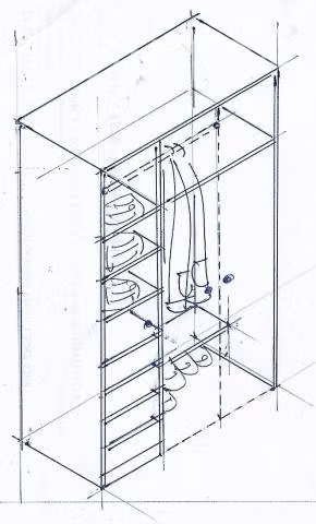 Fabricamos closet 150x50x200-