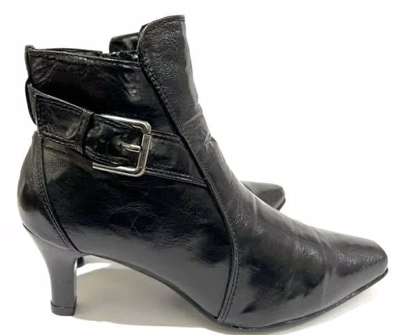 Botín 100% Sintético Marca Aziz N*36 Negro - Imagen 3