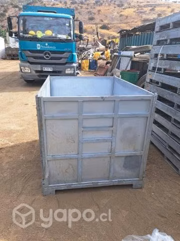 Bins metálico galvanizado