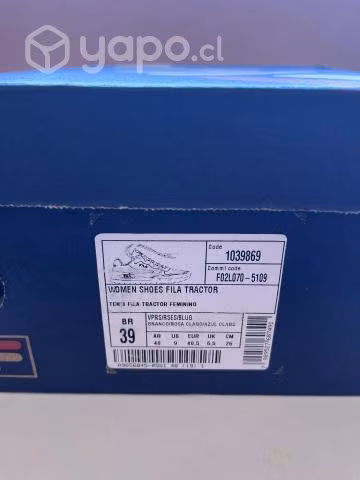 Zapatillas Fila modelo Tractor