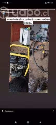Vibrador a combustion