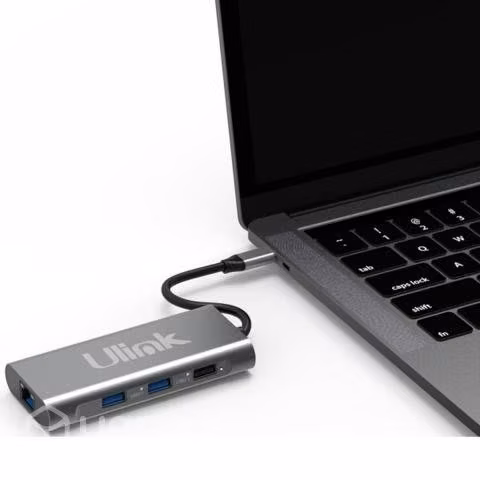 Adaptador usb-c a hdmi, 2 usb 3.0, rj45(lan), usb - Imagen 2