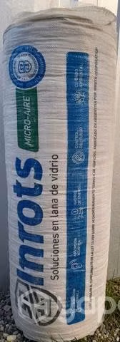 2 Rollos de Lana de Vidrio para aislacion