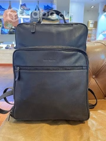 Mochila de cuero