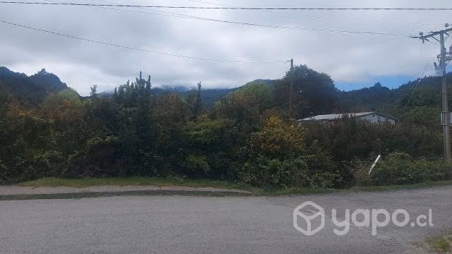 Terreno c/ cabaña, en plena carretera austral