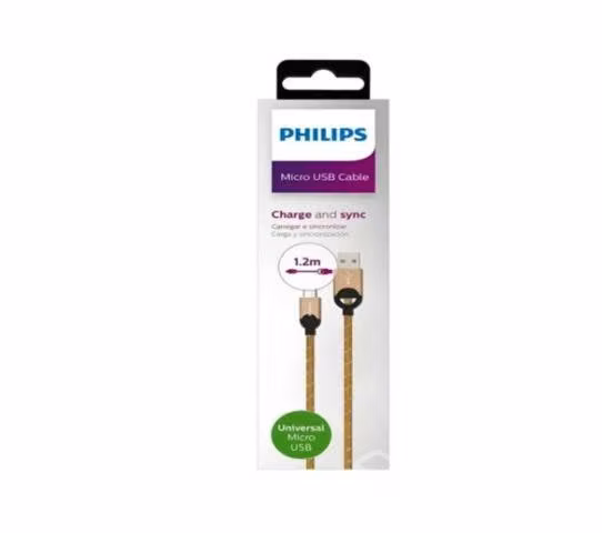 Cable Micro Usb Philips Trenzado - Imagen 4