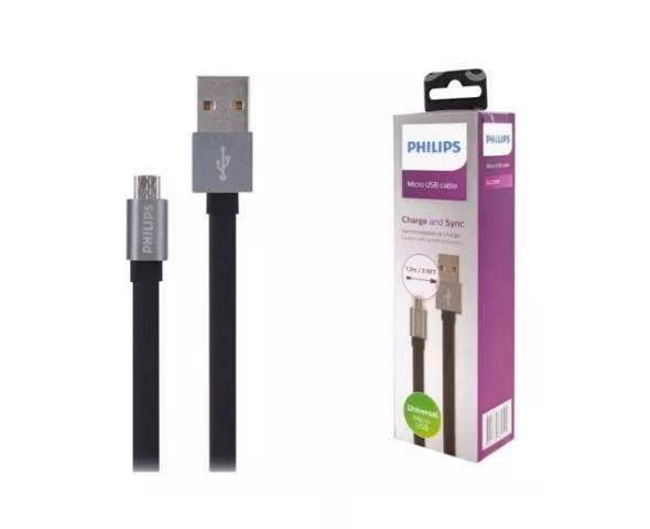Cable Micro Usb De Carga Y Datos Philips Resistent - Imagen 2