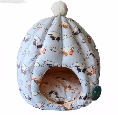 Cama para gatitos tipo iglu