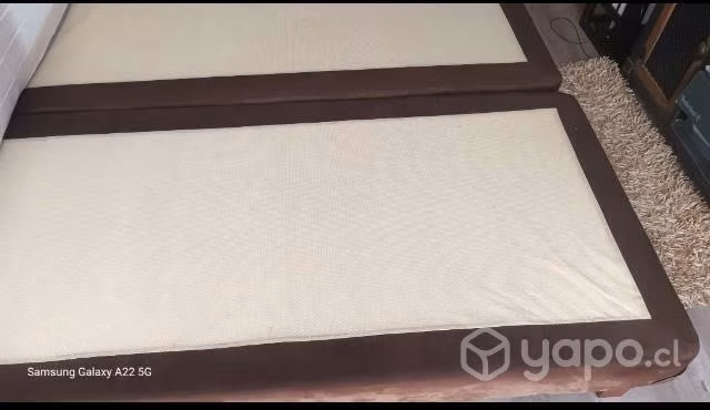 Cama king , base dividida