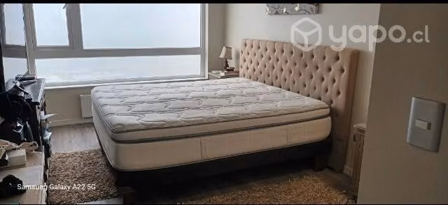 Cama king , base dividida