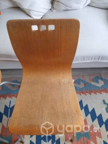 Sillas madera y metal - Imagen 3