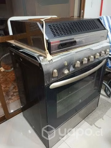 Cocina 6 Platos LG mas Campana