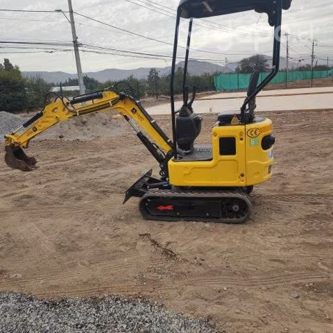 Miniescavadora en arriendo