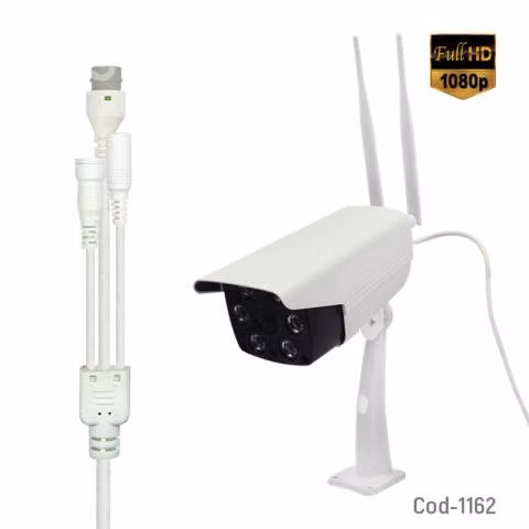 Camara IP Para Exterior Con 6 LED Y Atril. Wifi-LA