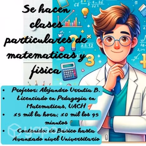 Se hacen clases particulares de Matematica