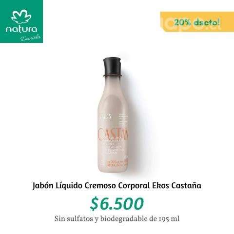 Jabón Líquido Cremoso Corporal Ekos Castaña - Imagen 2