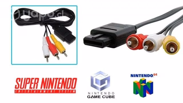 Cable de Audio y video Snes-N64- Gamecube