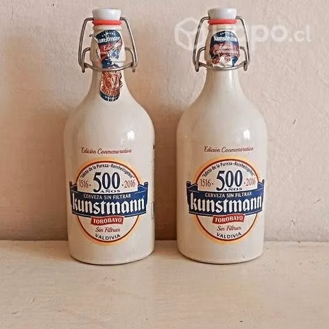 Antiguas botellas de cerámicas - Imagen 4