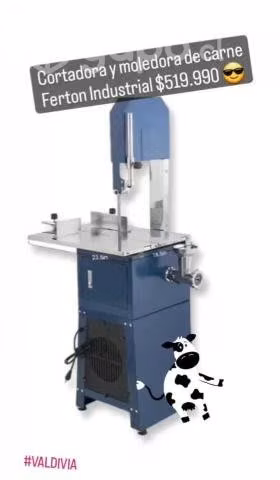 MAQUINA CORTAR CARNE y MOLEDORA FERTON MQC250 INDU