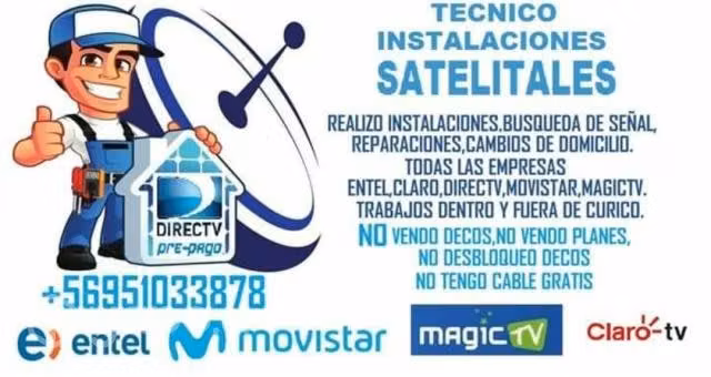 Tecnico de antenas Satelitales