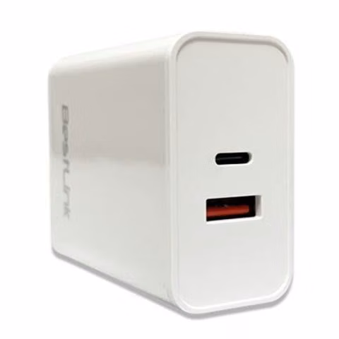 Cargador usb corriente dual pd, qc. carga rápida, - Imagen 2