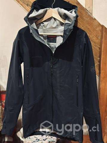 Parca impermeable Mammut negra - Imagen 2