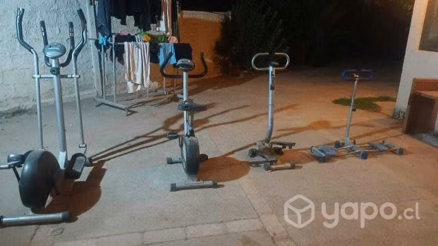 4 maquinas de ejercicio funcionando - Imagen 2