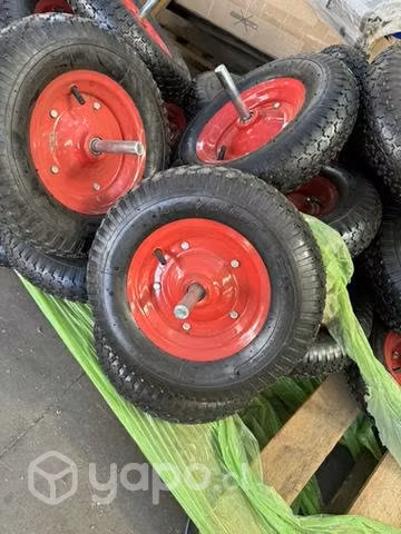 Rueda pantanera para carretilla