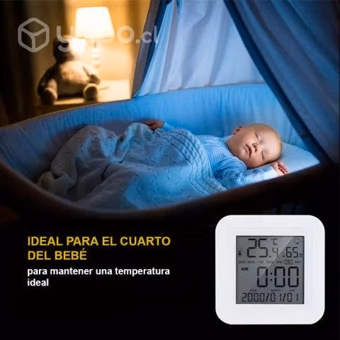 Reloj Sensor Int. Temperatura Humedad Wifi Mod2