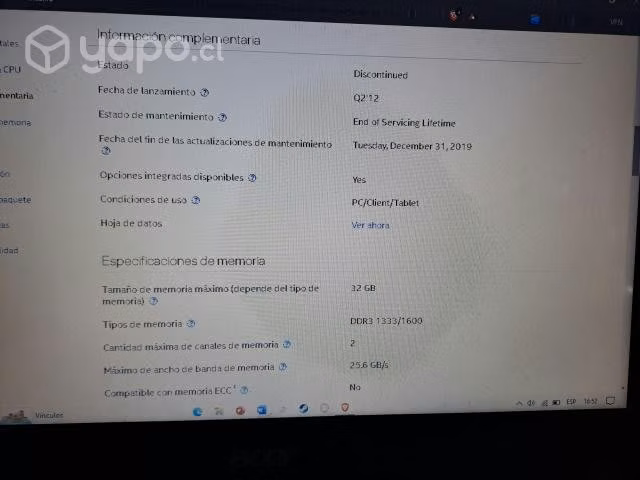 Intel i7-3770 precio conversable - Imagen 4