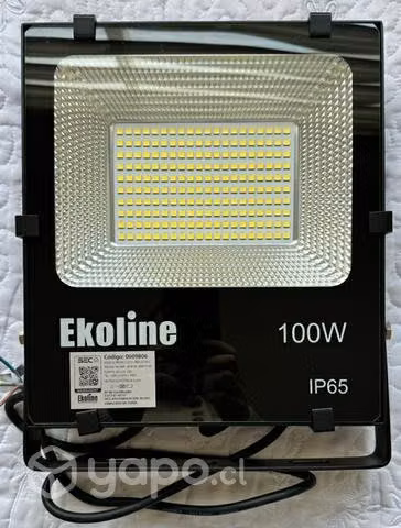 Proyector de área LED Ekoled 100W Luz Fría