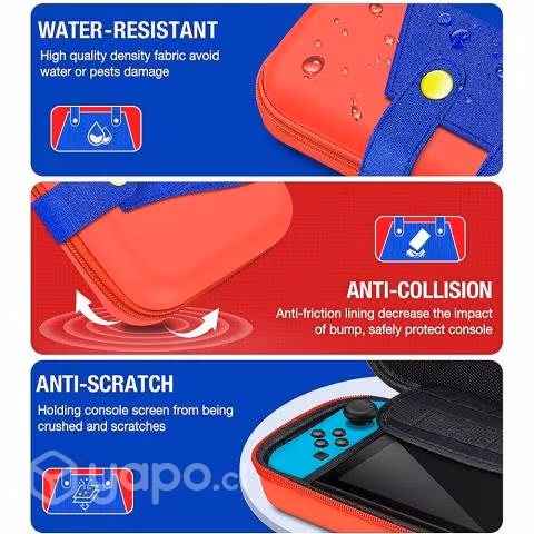 BolsoEstuche Mario Bross Swtch Nuevo