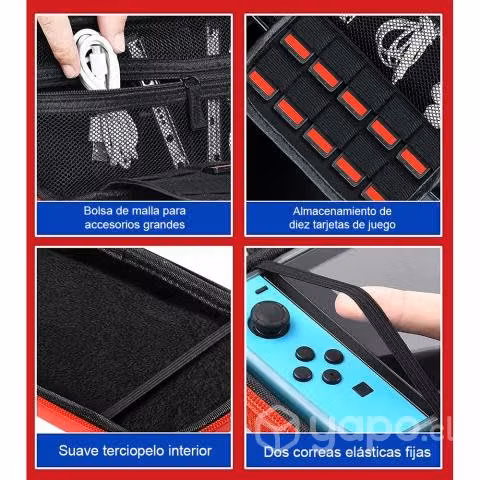BolsoEstuche Mario Bross Swtch Nuevo