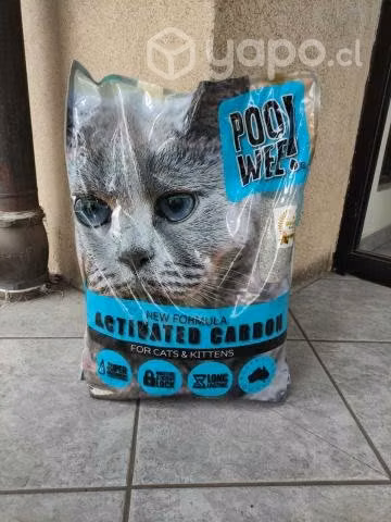 Oferta Arenas Sanitarias Poo Wee Carbon Activado
