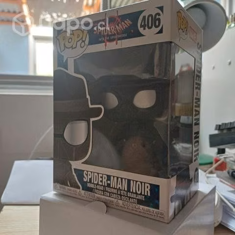 Figura Kunko Pop- Spiderman- Spider Man Noir (406)
