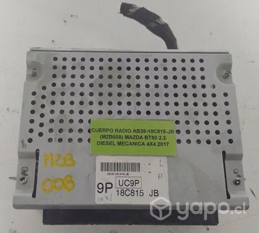 Cuerpo Radio (MZB008) Mazda BT50 2.2 mec 2017