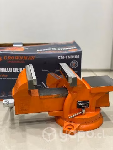 Tornillo de Banco 6" CROWNMAN - Imagen 4