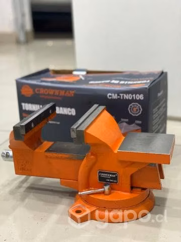Tornillo de Banco 6" CROWNMAN - Imagen 2
