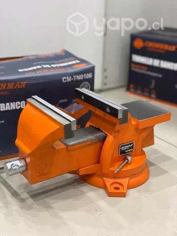 Tornillo de Banco 6" CROWNMAN - Imagen 3
