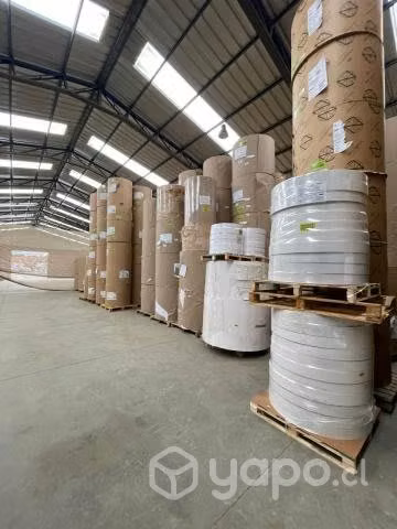 Bobinas de papel (KRAFT, LINER, CARTULINA, BOND)