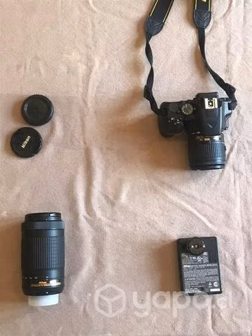 Cámara Nikon D3500. Lentes 18-55 Mm 70-300 Mm